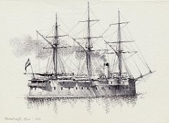 26-Kasemattschiff 'Kaiser' - 1874